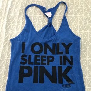 Pink tank top